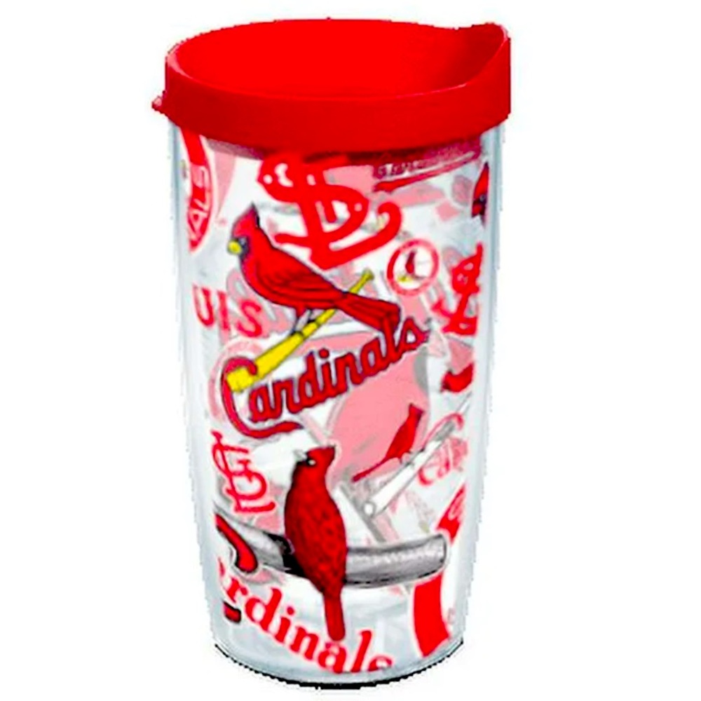 Tervis Cup St. Louis Cardinals Tumbler with Lid Double Wall Insulated Large Cup